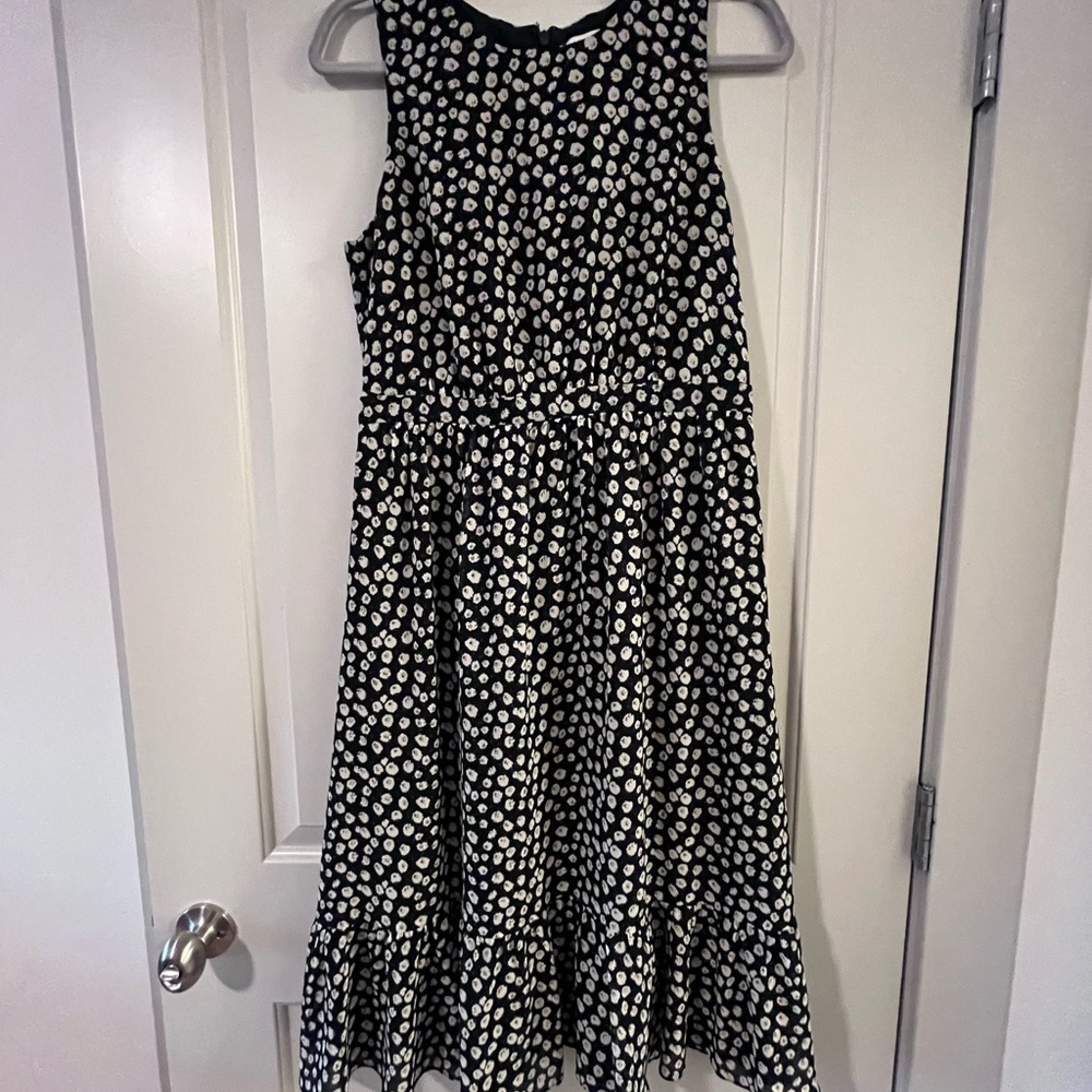 JCrew Black and White Women’s Maxi Dress